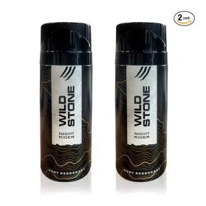Wild Stone Night Rider Deodorant Pack of 2 for Men Wild Stone Night Rider Deodorant Pack of 2 for Men