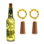 Lexton Wine Bottle Cork Lights – 20 LED Copper Wire String Lights Lexton Wine Bottle Cork Lights – 20 LED Copper Wire String Lights