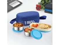 Cello Stainless Steel Lunch Box with Bag at Rs 279 – Amazon Cello Stainless Steel Lunch Box with Bag at Rs 279 – Amazon