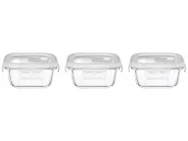 Solimo Airtight Glass Container Set (3 Pieces, 350 ml) at Rs. 409 – Amazon Solimo Airtight Glass Container Set (3 Pieces, 350 ml) at Rs. 409 – Amazon