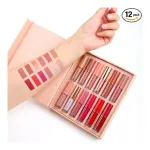 12pc Glossy Matte Lipstick Set, Creamy Smooth, Waterproof, Gift Box at ₹299 | Amazon Deal 12pc Glossy Matte Lipstick Set, Creamy Smooth, Waterproof, Gift Box at ₹299 | Amazon Deal