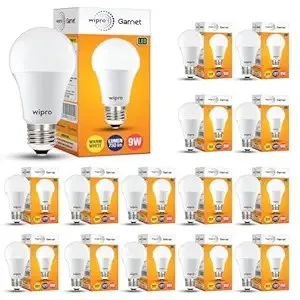 Wipro Garnet 9W LED Bulb Pack of 15 for Rs. 727 Wipro Garnet 9W LED Bulb Pack of 15 for Rs. 727