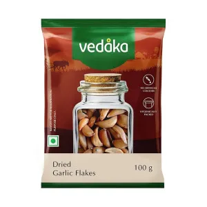 Vedaka Dried Garlic Flakes 100g at ₹59 | Amazon Deal Vedaka Dried Garlic Flakes 100g at ₹59 | Amazon Deal