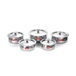 Sumeet Stainless Steel Cook And Serve 5Pc Handi Set with Lids at ₹227 | Amazon Deal Sumeet Stainless Steel Cook And Serve 5Pc Handi Set with Lids at ₹227 | Amazon Deal