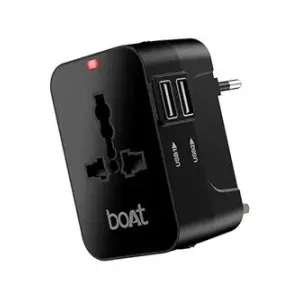 Boat Universal 5-in-1 Travel Adapter C10 with USB Ports at ₹599 | Amazon Deal Boat Universal 5-in-1 Travel Adapter C10 with USB Ports at ₹599 | Amazon Deal