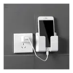 Wall Mount Mobile Holder Storage Case – White Wall Mount Mobile Holder Storage Case – White