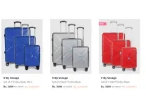 Suitcase Set of 3 Upto 80% Off From Rs 3499 at Myntra Suitcase Set of 3 Upto 80% Off From Rs 3499 at Myntra