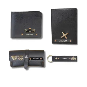 Men’s Wallet Gift Set Combo (Black) Men’s Wallet Gift Set Combo (Black)