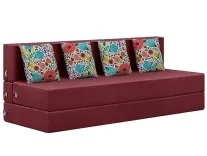 Rosebell Foldable Four Seater Sofa Cum Bed Rs. 6790 Amazon Rosebell Foldable Four Seater Sofa Cum Bed Rs. 6790 Amazon