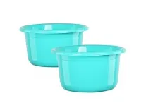 Kuber Industries 2 Pcs 25 Ltr Plastic Bathtub – Rs 550 Kuber Industries 2 Pcs 25 Ltr Plastic Bathtub – Rs 550