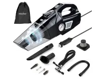 Woscherr 2-in-1 Tyre Inflator & Car Vacuum Cleaner – Rs. 1911 Woscherr 2-in-1 Tyre Inflator & Car Vacuum Cleaner – Rs. 1911