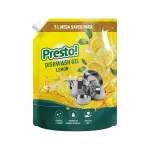 Amazon Brand – Presto! Dishwash Gel Lemon 5 L Refill at ₹349 | Amazon Deal Amazon Brand – Presto! Dishwash Gel Lemon 5 L Refill at ₹349 | Amazon Deal