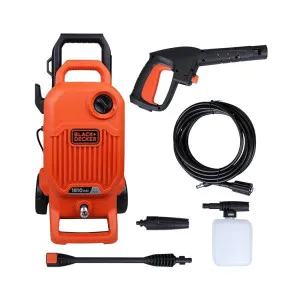 Black + Decker 1810 Psi Pressure Washer – Car, Bike, Home & Garden Cleaning Black + Decker 1810 Psi Pressure Washer – Car, Bike, Home & Garden Cleaning