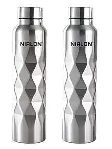 Deal Stainless Steel Water Bottle 1000ML Set of 2 for Rs. 390 – Amazon Deal Stainless Steel Water Bottle 1000ML Set of 2 for Rs. 390 – Amazon