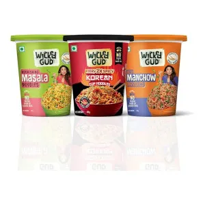 WickedGud Cup Noodles Variety Pack (Fiery Korean, Masala & Manchow) at ₹110 | Amazon Deal WickedGud Cup Noodles Variety Pack (Fiery Korean, Masala & Manchow) at ₹110 | Amazon Deal