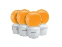 Eveready 0.5W LED Bulb 2-Pin Orange Pack of 4 for Rs 213 Eveready 0.5W LED Bulb 2-Pin Orange Pack of 4 for Rs 213
