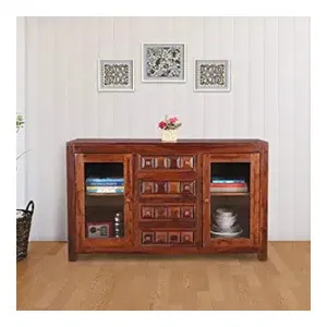 HomeTown Woodrow Solid Wood Storage Sideboard at ₹22190 | Amazon Deal HomeTown Woodrow Solid Wood Storage Sideboard at ₹22190 | Amazon Deal