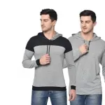Men’s Cotton Hooded Tshirt (Pack of 2) – Rs. 399 Men’s Cotton Hooded Tshirt (Pack of 2) – Rs. 399