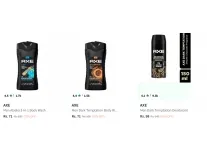 Axe Bodywash & Deos: Up to 70% off from Rs.71 at Myntra Axe Bodywash & Deos: Up to 70% off from Rs.71 at Myntra