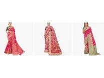 Women’s Banarasi Silk Saree from Rs. 949 at Amazon Women’s Banarasi Silk Saree from Rs. 949 at Amazon