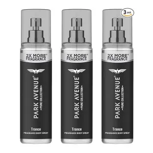 Park Avenue Trance Fragrance Body Spray for Men, 135ml (Pack of 3) at ₹285 | Amazon Deal Park Avenue Trance Fragrance Body Spray for Men, 135ml (Pack of 3) at ₹285 | Amazon Deal