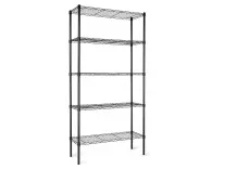 Amazon Basics Height Adjustable 5-Shelves Heavy Duty Rack – Rs. 3049 Amazon Basics Height Adjustable 5-Shelves Heavy Duty Rack – Rs. 3049