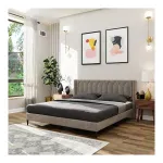 Royaloak Meadow Upholstered Queen Bed with Velvet Upholstery at ₹8091 | Amazon Deal Royaloak Meadow Upholstered Queen Bed with Velvet Upholstery at ₹8091 | Amazon Deal