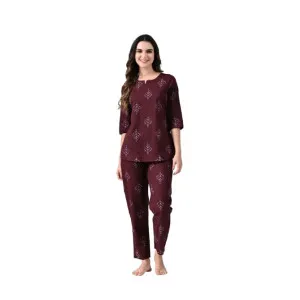 Women’s Cotton Printed Night Suit Set at ₹389 | Amazon Deal Women’s Cotton Printed Night Suit Set at ₹389 | Amazon Deal