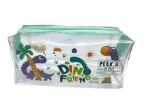 JIADA Stationary Transparent Dinosaur Pouch Rs. 74 JIADA Stationary Transparent Dinosaur Pouch Rs. 74