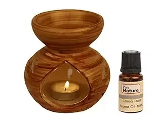 Ceramic Aroma Wooden Finish Puchai Burner Brown for Rs. 114 at Amazon Ceramic Aroma Wooden Finish Puchai Burner Brown for Rs. 114 at Amazon