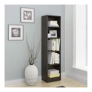 Spacewood William Fumed Oak Book Case with 5 Shelves at ₹3399 | Amazon Deal Spacewood William Fumed Oak Book Case with 5 Shelves at ₹3399 | Amazon Deal