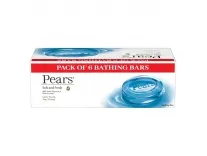 Pears Soft & Fresh Bathing Soap Bar 125 g (Pack of 6) Rs. 260 Pears Soft & Fresh Bathing Soap Bar 125 g (Pack of 6) Rs. 260