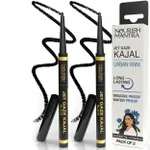 Nourish Mantra Jet Gaze Kajal Combo – Black & Black 0.35g – Rs. 179 Nourish Mantra Jet Gaze Kajal Combo – Black & Black 0.35g – Rs. 179