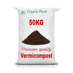 Premium Quality Vermicompost for Plants (50Kg), Granules at ₹345 | Amazon Deal Premium Quality Vermicompost for Plants (50Kg), Granules at ₹345 | Amazon Deal