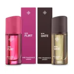 RIYA Flirt and Date Long Lasting Perfume for Unisex (Set of 2) at ₹161 | Flipkart Deal RIYA Flirt and Date Long Lasting Perfume for Unisex (Set of 2) at ₹161 | Flipkart Deal