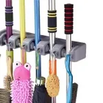 Broom Holder Wall Mounted – 5-Slot Mop Organizer Rs. 252 Broom Holder Wall Mounted – 5-Slot Mop Organizer Rs. 252