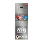 Bosch 303L 3 Star MaxFlex Convert Frost Free Triple Door Refrigerator at ₹26240 | Amazon Deal Bosch 303L 3 Star MaxFlex Convert Frost Free Triple Door Refrigerator at ₹26240 | Amazon Deal