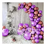 Just Party Rose Gold & Purple Metallic Chrome Balloons at ₹65 | Amazon Deal Just Party Rose Gold & Purple Metallic Chrome Balloons at ₹65 | Amazon Deal