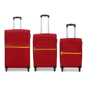 METRONAUT Soft Body 8 Wheels Luggage Set of 3 (22″+26″+30″) at ₹3099 | Flipkart Deal METRONAUT Soft Body 8 Wheels Luggage Set of 3 (22″+26″+30″) at ₹3099 | Flipkart Deal
