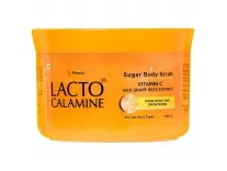 Lacto Calamine Vitamin C Sugar Body Scrub 200g – Rs 171 Lacto Calamine Vitamin C Sugar Body Scrub 200g – Rs 171