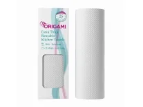 Origami Reusable Kitchen Towel Roll – 25 Sheets Washable 2500 Times Rs 95 Origami Reusable Kitchen Towel Roll – 25 Sheets Washable 2500 Times Rs 95