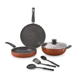 Nirlon Granite 7-Piece Aluminum Non Stick Cookware Combo Gift Set at ₹1111 | Amazon Deal Nirlon Granite 7-Piece Aluminum Non Stick Cookware Combo Gift Set at ₹1111 | Amazon Deal