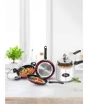 Milton Cookware Set – Fry Pan, Kadhai, Cooker & More – Rs 2601 Milton Cookware Set – Fry Pan, Kadhai, Cooker & More – Rs 2601