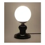 Moon Light Metal Table Lamps Glass Shade Home Decor – Bulb Not Included Moon Light Metal Table Lamps Glass Shade Home Decor – Bulb Not Included