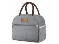 Insulated Lunch Bag Leakproof High Capacity Grey Rs 259 Insulated Lunch Bag Leakproof High Capacity Grey Rs 259