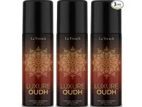 La French Luxure Oudh Deodorant 150ml Pack of 3 for Rs.315 @ Amazon La French Luxure Oudh Deodorant 150ml Pack of 3 for Rs.315 @ Amazon