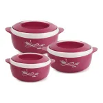 Cello Sapphire 3-Pack Thermoware Casserole Set (500ml, 1000ml, 1500ml) Cello Sapphire 3-Pack Thermoware Casserole Set (500ml, 1000ml, 1500ml)