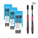 Amazon Basics Charcoal-Infused Sensitive Toothbrush, Ultra Soft at ₹163 | Amazon Deal Amazon Basics Charcoal-Infused Sensitive Toothbrush, Ultra Soft at ₹163 | Amazon Deal