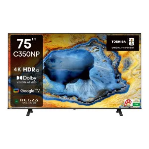 TOSHIBA C350NP 75 inch 4K LED Smart Google TV with Dolby Vision Atmos at ₹60999 | Flipkart Deal TOSHIBA C350NP 75 inch 4K LED Smart Google TV with Dolby Vision Atmos at ₹60999 | Flipkart Deal