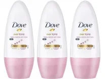 Dove Even Tone Deodorant Roll-on 150 ml Pack of 3 for Rs 271 – Flipkart Dove Even Tone Deodorant Roll-on 150 ml Pack of 3 for Rs 271 – Flipkart